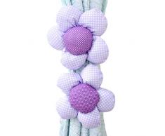 Accessories pour Rideaux Salon Design Moderne Kolylong 1 Paire de tournesol Fenêtre Rideau Buckle Decor tieback (A)