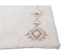 Parwis Berberdes Tapis Laine Crème 140 x 70 x 1,5 cm