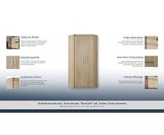 Armoire d'angle "Kontich" 08, Couleur: Chêne Sonoma - Dimensions: 85 x 212 x 85 cm (L x H x P)