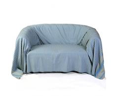 Fouta Futée Marrakech Jeté de Canapé en Coton Multicolore 300 x 200 cm