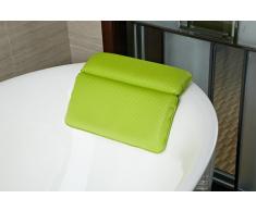 Halovie Ventouses puissantes Coussin de bain Spa Appuie-tete Lavable Coussin oreiller impermeable en caoutchouc