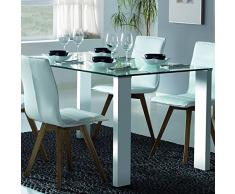 Salle à Manger Complète - BIANCA - L 150 x l 90 x H 75