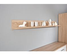 Links 19300000 Absoluto Etagère Murale Panneaux Chêne Sonoma 176 x 20 x 19 cm