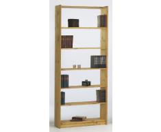 Steens Group 1791460030000F Axel Étagère à Livres Pin Massif Lessivé/Huilé 85 x 30 x 205 cm