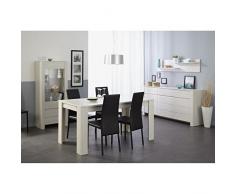 Parisot 0582ENFI NOLITA Enfilade Bahut Buffet Panneau de particules Beige 180 x 45 x 84 cm