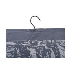 Top-Max de porte à suspendre support mural pour sacs à chaussures étagère de rangement avec crochets gris foncé
