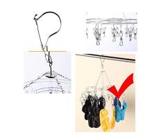 Prune forme en acier inoxydable vêtements séchage Rack Séchage Rack Laundry Drying Rack