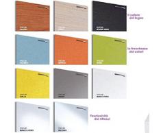 IDEA SCARPIERE MEUBLE À CHAUSSURES À 5 TIROIRS AVEC POIGNÉES STRUCTURE ET FAÇADE EN COULEUR OU EN MIROIR SIMPLE PROFONDEUR 28 CM