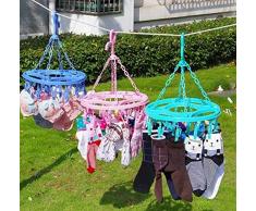 Chaussettes Sous-vêtements Cintre multifonctions Vêtements suspendus rack B