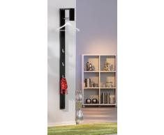 Porte-manteau mural coloris noir laqué design