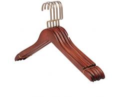 cintre en bois/ vêtements magasin vêtements rack / costume et manteau -C
