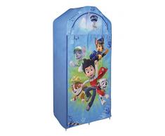 Fun House 712545 Pat'Patrouille Penderie avec Etagère pour Enfant Intissé 70 x 43 x 157 cm