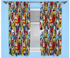 Character World Rideaux Multicolore Motif Justice/Disney Marvel Comics 137 cm