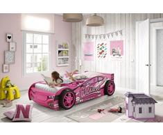Vipack SCGR200 Girls Racer Lit Voiture MDF 216x111x58 cm
