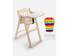 XWZ Solide Chaise bébé Dinette pliant enfant Chaise Salle bébé Chaise bébé Chaise de Bois Enfants Divers ( couleur : D , taille : 1 )