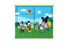 AG design fCC xl/6307 rideau voilage pour chambre d'enfant disney mickey mouse