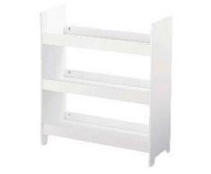 Etagère 3 niveaux en bois pour enfant - Blanc