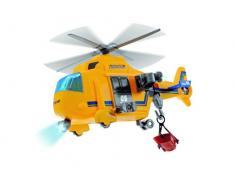 Dickie Jouet de 203302003 – Hélicoptère de Sauvetage Action Series Rescue Copter, jaune