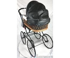 Luxe Rétro Poussette Bébé Chariot Paris hihnqucker rotin + Poussette utilisation