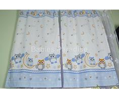 Babies Paradise Rideaux pour chambre d'enfant avec passants 150 x 100 cm