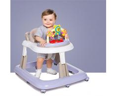 bébé marcheur poussette chariot 7-18 mois bébé Prévenir rollover multifonction enfant pliable Grand châssis réglage troisième engrenage sécurité ( couleur : #4 )
