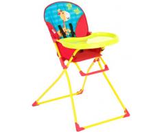 Hauck Chaise Haute - Mac Baby, rouge et turqoise