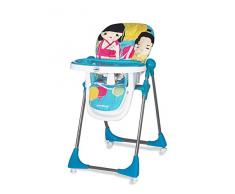 Chaise haute pliante Baby Fox Kimono Bleu
