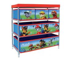 Fun House 712537 Pat Patrouille Etagère de Rangement avec 6 Casiers pour Chambre dEnfant