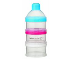 Bébé Confort Lot de 2 Biberons Col Large Maternité Polypropylène Easy Clip + Doseur de Lait Blanc 270 ml