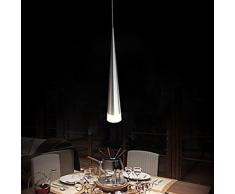UNITARY BRAND Suspension en Métal LED Blanc Chaude 5w Chrome