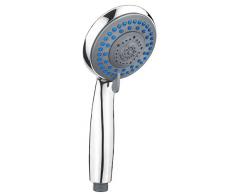 CON:P SA330794 Carballo Pommeau de douche/5 types de jet Chromé