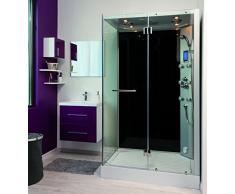 Aqua Plus SACHCABFIZA Fiza 80/120 Cabine de douche hydro Gris