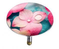 Wenko 21840100 Pluggy Bouchon de Baignoire Orchid Multicolore Taille XXL 7,5 x 7,5 x 5,5 cm