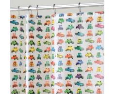 InterDesign 31694EU Rideau de Douche Trucks EVA Multicolore 180 x 200 cm