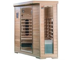saunamed 4–6 personnes classique Hemlock Far Sauna infrarouge EMR neutraltm