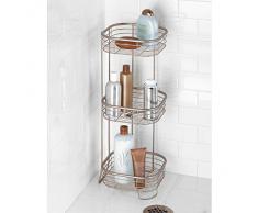InterDesign 28665EU Forma Triple Étagère de Douche Rectangulaire Satin