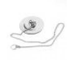 MagiDeal 1.75inch Chrome Bouchon avec Chaîne 420mm Pour Baignoire Salle de Bain