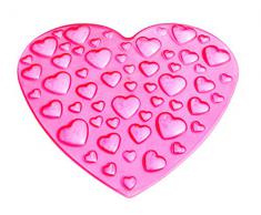 Outlook Design VALENTINO Tapis de douche antiglisse Transparent Rose