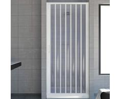 Rollplast Cabine de douche en PVC une partie fixe, ouverture latérale 150 cm