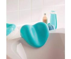 Coussin de baignoire ergonomique bleu