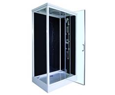 Aqua Plus SACHCABRICA Rica 8/120 Cabine de douche hydro Gris