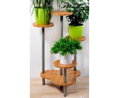 Kesper 17281 Etagère de Fleur Bambou Multicolore 30 x 30 x 15 cm