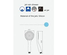 SUMERAIN Douchette Pommeau de douche 1 jet chrome poli rond