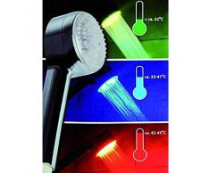 Pommeau de douche lumineux à Leds