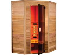Sauna infrarouge Multiwave angulaire - Holl's - 2/3 places