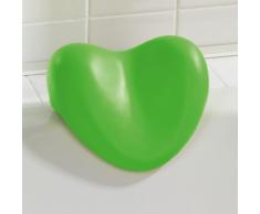 Wenko 18940100 Coussin de Baignoire en Coeur Tropic Vert