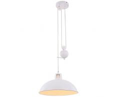 Conception de suspension lampe hauteur réglable train pendentif lampe éclairage Globo 15072