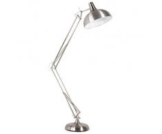Kokoon FL00260BS Lampe de Sol Design Pix Métal Brossé en Métal