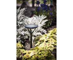 Galix 1025 Lanterne Solaire Plastique Noir Brillant