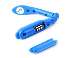 DURAGADGET Lampe de lecture bleu LED clip pour liseuse Kobo Touch, GLO eBook, Mini, Sony PRS-T3